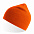 Шапка HOLLY двуслойная, пряжа Polylana®, 60% полиэстер, 40% акрил, оранжевый с логотипом в Ставрополе заказать по выгодной цене в кибермаркете AvroraStore