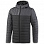 Куртка мужская Outdoor, серая с черным с логотипом в Ставрополе заказать по выгодной цене в кибермаркете AvroraStore