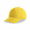 Бейсболка RECY FIVE, желтый, 5 клиньев, 100 % переработанный полиэстер, липучка с логотипом в Ставрополе заказать по выгодной цене в кибермаркете AvroraStore