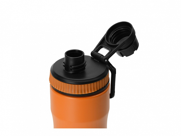 Бутылка для воды Supply Waterline, нерж сталь, 850 мл, оранжевый с логотипом в Ставрополе заказать по выгодной цене в кибермаркете AvroraStore