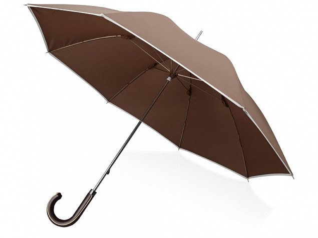 Зонт-трость «Ривер» с логотипом в Ставрополе заказать по выгодной цене в кибермаркете AvroraStore
