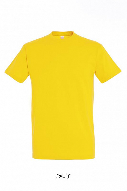 Фуфайка (футболка) IMPERIAL мужская,Жёлтый 3XL с логотипом в Ставрополе заказать по выгодной цене в кибермаркете AvroraStore