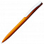 Ручка шариковая Pin Silver, оранжевая с логотипом в Ставрополе заказать по выгодной цене в кибермаркете AvroraStore