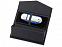 Подарочная коробка для флеш-карт треугольная, синий с логотипом в Ставрополе заказать по выгодной цене в кибермаркете AvroraStore