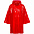Дождевик-плащ CloudTime, красный с логотипом в Ставрополе заказать по выгодной цене в кибермаркете AvroraStore