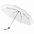 Зонт складной Fiber Alu Light, белый с логотипом в Ставрополе заказать по выгодной цене в кибермаркете AvroraStore