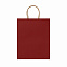 Пакет бумажный ROBLE, Красный с логотипом в Ставрополе заказать по выгодной цене в кибермаркете AvroraStore