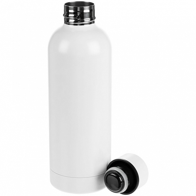 Термобутылка Glendale, белая с логотипом в Ставрополе заказать по выгодной цене в кибермаркете AvroraStore