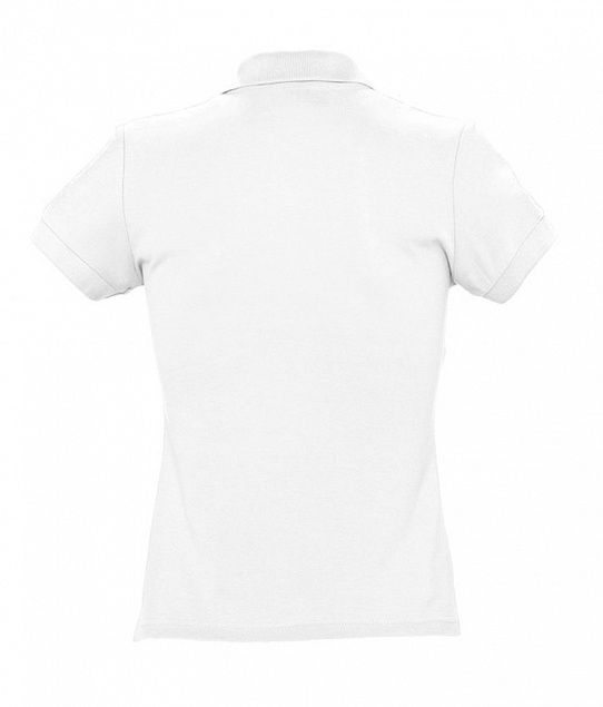 Рубашка поло женская PASSION 170, белая с логотипом в Ставрополе заказать по выгодной цене в кибермаркете AvroraStore