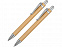 Набор Bamboo: шариковая ручка и механический карандаш с логотипом в Ставрополе заказать по выгодной цене в кибермаркете AvroraStore