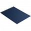 Блокнот Dali в клетку, синий с логотипом в Ставрополе заказать по выгодной цене в кибермаркете AvroraStore