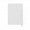 Ежедневник недатированный Campbell, А5,  белый, белый блок с логотипом в Ставрополе заказать по выгодной цене в кибермаркете AvroraStore