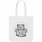 Холщовая сумка Bear, молочно-белая с логотипом в Ставрополе заказать по выгодной цене в кибермаркете AvroraStore