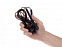Скакалка Hopper, черная с логотипом в Ставрополе заказать по выгодной цене в кибермаркете AvroraStore