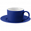 Набор для чая на 2 персоны Best Morning, синий с логотипом в Ставрополе заказать по выгодной цене в кибермаркете AvroraStore