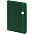 Блокнот Shall Round, зеленый с логотипом в Ставрополе заказать по выгодной цене в кибермаркете AvroraStore
