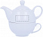 Чайник с чашкой с логотипом в Ставрополе заказать по выгодной цене в кибермаркете AvroraStore