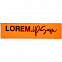 Лейбл тканевый Epsilon, S, оранжевый неон с логотипом в Ставрополе заказать по выгодной цене в кибермаркете AvroraStore