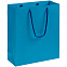 Пакет Wide, Голубой с логотипом в Ставрополе заказать по выгодной цене в кибермаркете AvroraStore