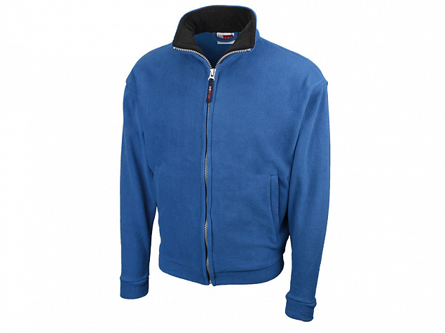 Куртка флисовая Nashville мужская, классический синий/черный с логотипом в Ставрополе заказать по выгодной цене в кибермаркете AvroraStore