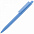 Ручка шариковая Crest, голубая с логотипом в Ставрополе заказать по выгодной цене в кибермаркете AvroraStore