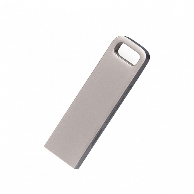 USB Флешка, Flash, 16 Gb, серебряный с логотипом в Ставрополе заказать по выгодной цене в кибермаркете AvroraStore