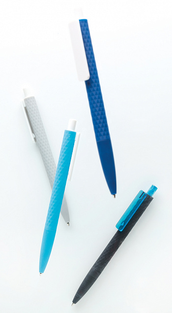 Ручка X3 Smooth Touch, темно-синий с логотипом в Ставрополе заказать по выгодной цене в кибермаркете AvroraStore
