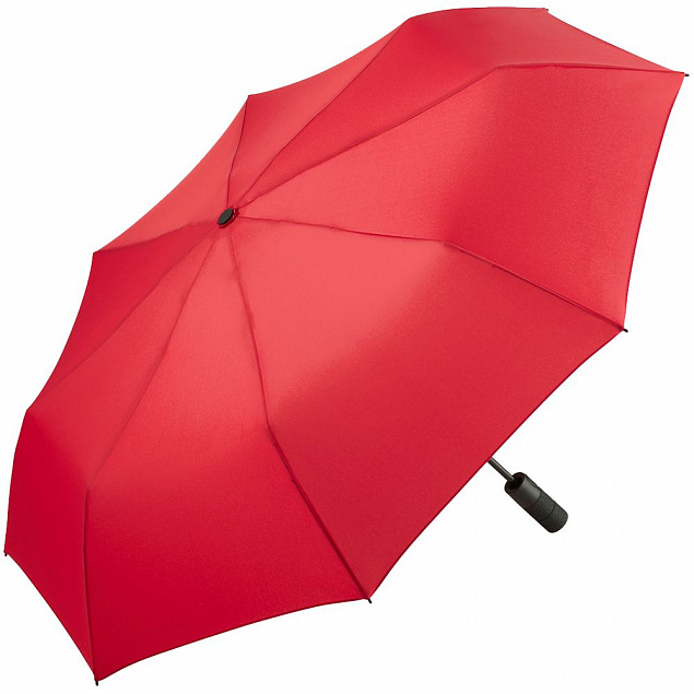 Зонт складной Profile, красный с логотипом в Ставрополе заказать по выгодной цене в кибермаркете AvroraStore
