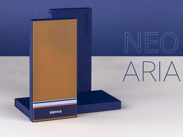 Внешний аккумулятор «NEO ARIA», 10000 mAh с логотипом в Ставрополе заказать по выгодной цене в кибермаркете AvroraStore