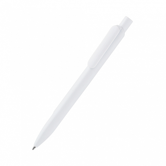 Ручка шариковая Marina - Белый BB с логотипом в Ставрополе заказать по выгодной цене в кибермаркете AvroraStore