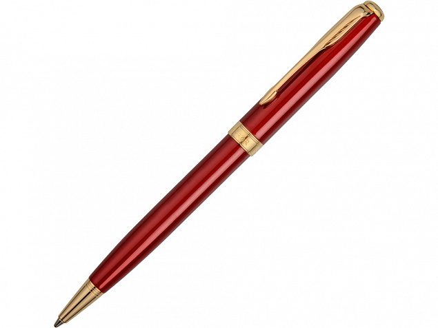 Ручка Паркер шариковая "Sonnet Red Lacquer GT" с логотипом в Ставрополе заказать по выгодной цене в кибермаркете AvroraStore