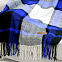 Плед акриловый Glama - Синий HH с логотипом в Ставрополе заказать по выгодной цене в кибермаркете AvroraStore
