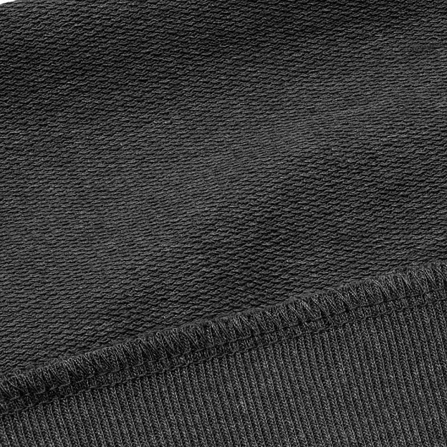 Толстовка с капюшоном унисекс Hoodie, серый меланж (антрацит) с логотипом в Ставрополе заказать по выгодной цене в кибермаркете AvroraStore