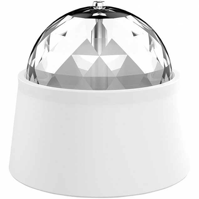 Настольный светильник Gauss Disco с фиксированной проекцией, белый с логотипом в Ставрополе заказать по выгодной цене в кибермаркете AvroraStore