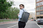 Рюкзак для ноутбука 2 в 1 twoFold, серый с бордовым с логотипом в Ставрополе заказать по выгодной цене в кибермаркете AvroraStore