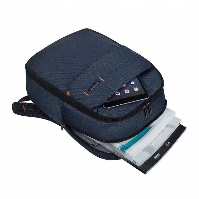 Рюкзак для ноутбука Network 3, синий с логотипом в Ставрополе заказать по выгодной цене в кибермаркете AvroraStore