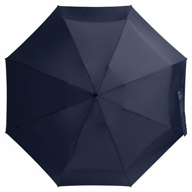 Зонт складной 811 X1, черный с логотипом в Ставрополе заказать по выгодной цене в кибермаркете AvroraStore