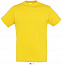Фуфайка (футболка) REGENT мужская,Жёлтый 3XL с логотипом в Ставрополе заказать по выгодной цене в кибермаркете AvroraStore