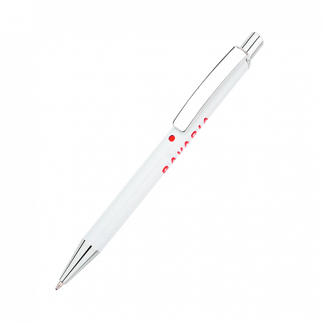Ручка металлическая Bright - Красный PP с логотипом в Ставрополе заказать по выгодной цене в кибермаркете AvroraStore