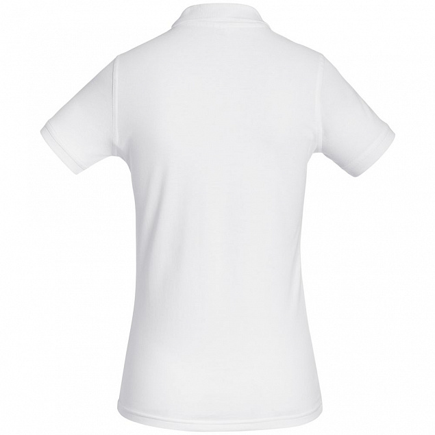 Рубашка поло женская Safran Timeless белая с логотипом в Ставрополе заказать по выгодной цене в кибермаркете AvroraStore
