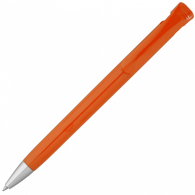 Ручка шариковая Bonita, оранжевая с логотипом в Ставрополе заказать по выгодной цене в кибермаркете AvroraStore