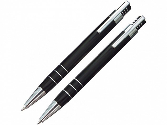 Подарочный набор «Эльба»: ручка шариковая, механический карандаш с логотипом в Ставрополе заказать по выгодной цене в кибермаркете AvroraStore
