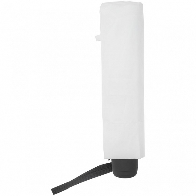 Зонт складной Hit Mini ver.2, белый с логотипом в Ставрополе заказать по выгодной цене в кибермаркете AvroraStore