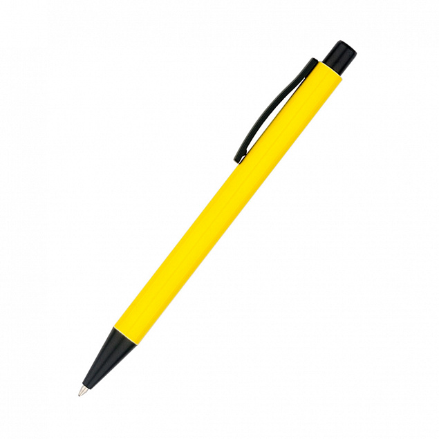 Ручка металлическая Deli - Желтый KK с логотипом в Ставрополе заказать по выгодной цене в кибермаркете AvroraStore