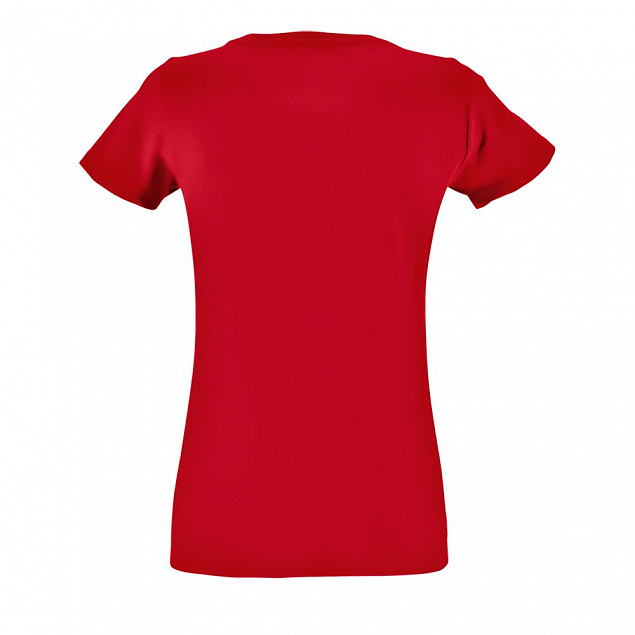 Футболка женская Regent Fit Women, красная с логотипом в Ставрополе заказать по выгодной цене в кибермаркете AvroraStore