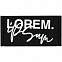 Лейбл из ПВХ Dzeta, S, черный с логотипом в Ставрополе заказать по выгодной цене в кибермаркете AvroraStore