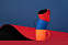 Кружка Surprise Touch Black c покрытием софт-тач, синяя с логотипом в Ставрополе заказать по выгодной цене в кибермаркете AvroraStore