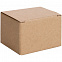 Коробка для кружки Stocky, крафт с логотипом в Ставрополе заказать по выгодной цене в кибермаркете AvroraStore