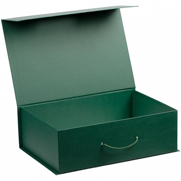 Коробка Big Case, зеленая с логотипом в Ставрополе заказать по выгодной цене в кибермаркете AvroraStore