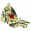 Банный набор Partisan с логотипом в Ставрополе заказать по выгодной цене в кибермаркете AvroraStore